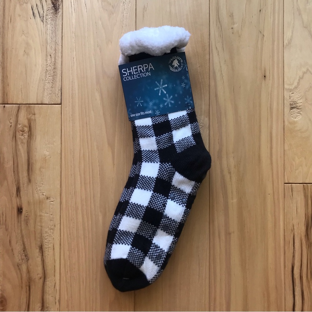 Bigfoot Sock Co. Cozy Sherpa Anti-Slip Winter Socks